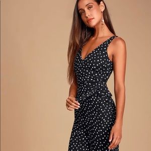 Lulus Polka dot Jumpsuit